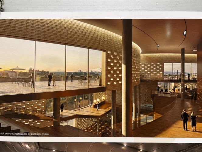 Filharmonia wg projektu gmp Architekten