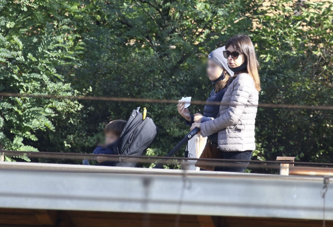 Marta Kaczyńska bez maseczki w czerwonej strefie