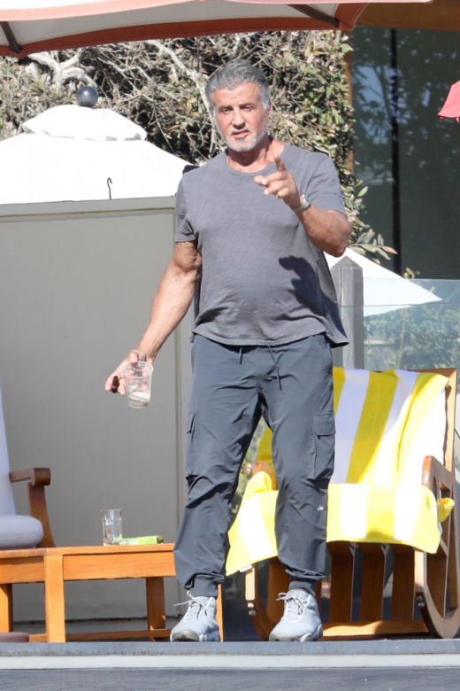Sylvester Stallone strasznie przytył