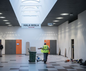 Budują Szpital tymczasowy w Krakowie w Hali Expo