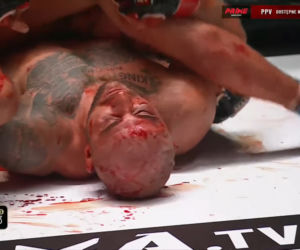 Krwawa rzeź w walce na PRIME MMA