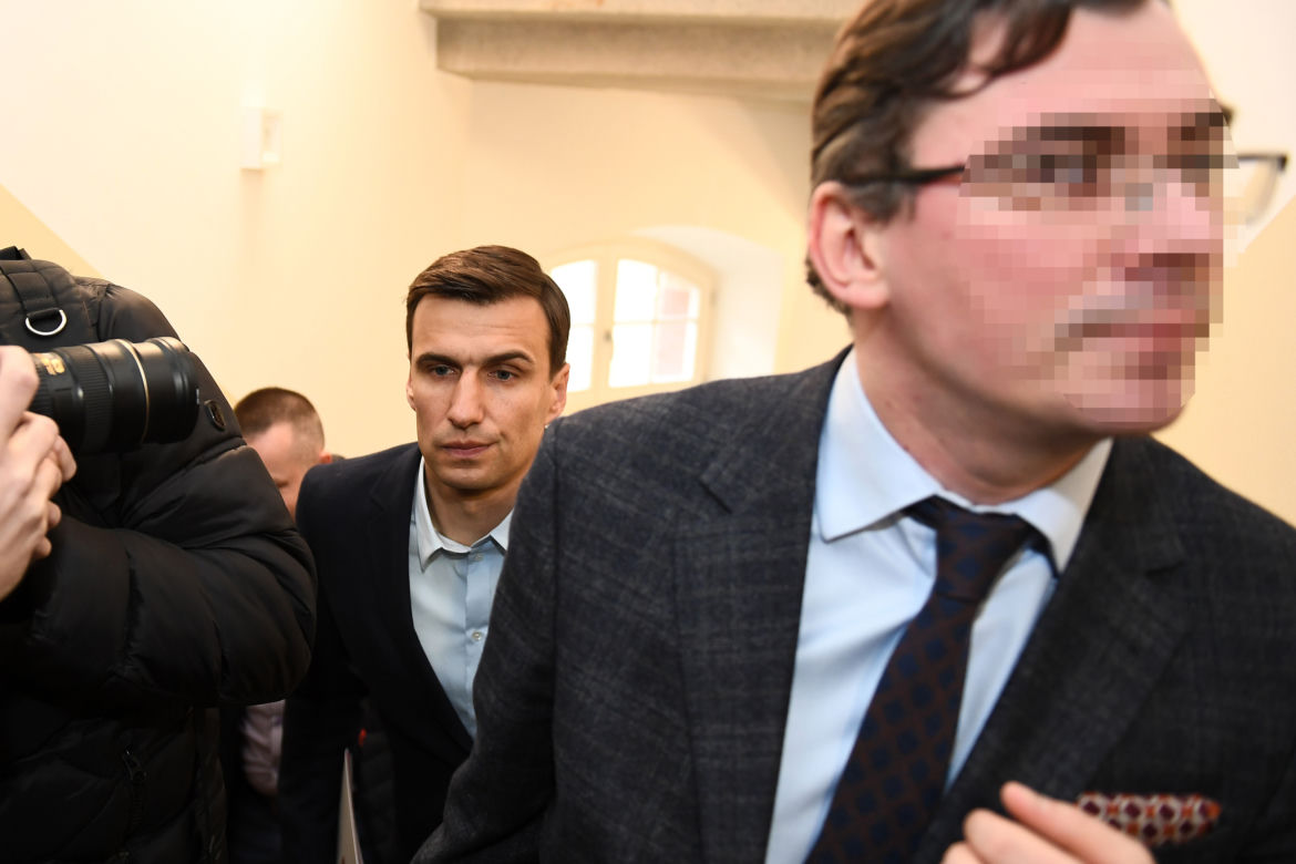 Jarosław Bieniuk przed sądem w Sopocie