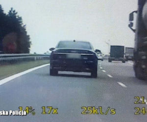 Lubuskie. Uciekał audi 250 km/h! Poszukiwały go trzy prokuratury [WIDEO, ZDJĘCIA]
