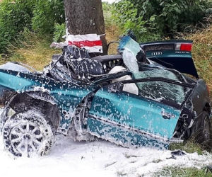 Rozbite samochody marki Audi