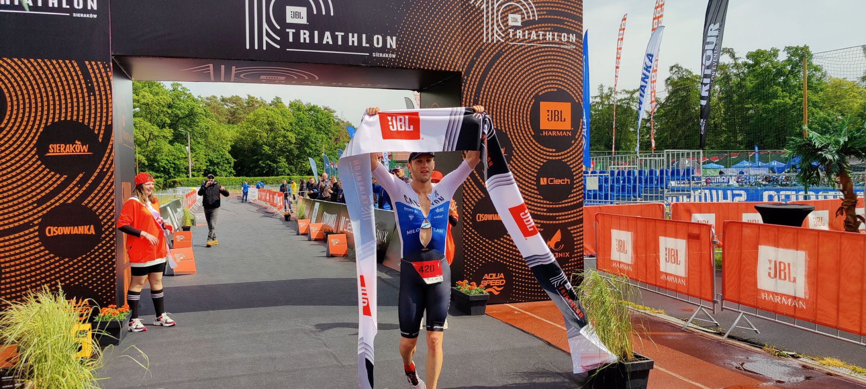 JBL Triathlon Sieraków relacja 2022