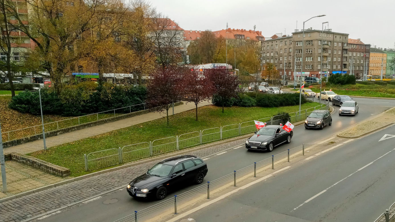 Rajd Niepodległości w Szczecinie