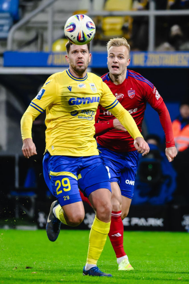 Mecz Ekstraklasy Arka Gdynia - Raków Częstochowa