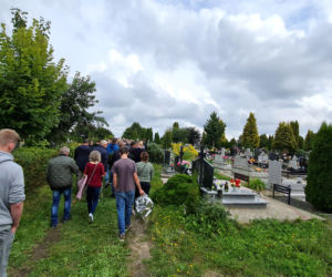 Pogrzeb Marka Z. Zginął w wypadku pod Toruniem