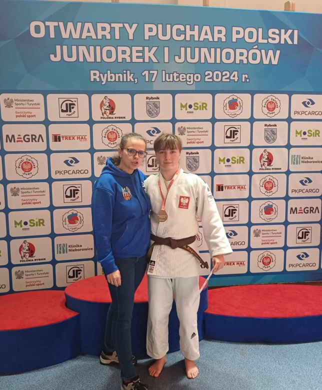 Amelia z Torunia zachwyciła podczas Otwartego Pucharu Polski Juniorów Judo 