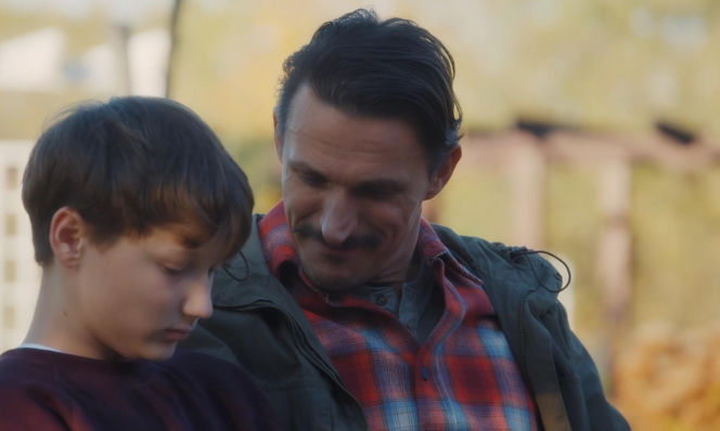 M jak miłość odc. 1921. Franek (Jarosław Śmigielski), jego ojczym (Marcin Sitek)