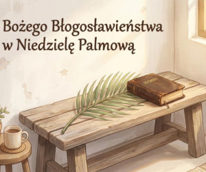 Kartka na Niedzielę Palmową