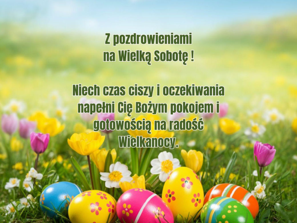 Kartki na Wielką Sobotę