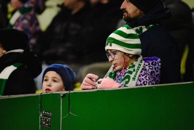 Lechia Gdańsk - Cracovia, zdjęcia kibiców z meczu 20. kolejki PKO BP Ekstraklasy