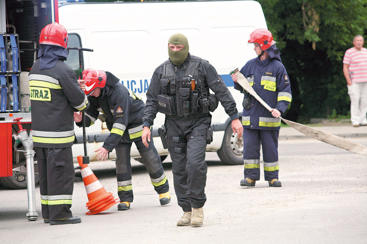 Kable wystraszyły kierowcę