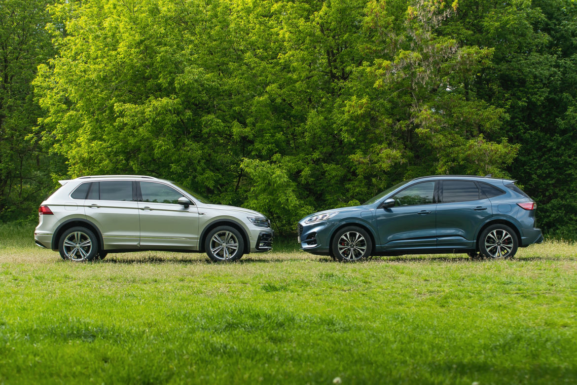 Ford Kuga PHEV ST-Line vs. Volkswagen Tiguan R-Line