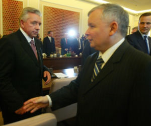 Jarosław Kaczyński, Andrzej Lepper