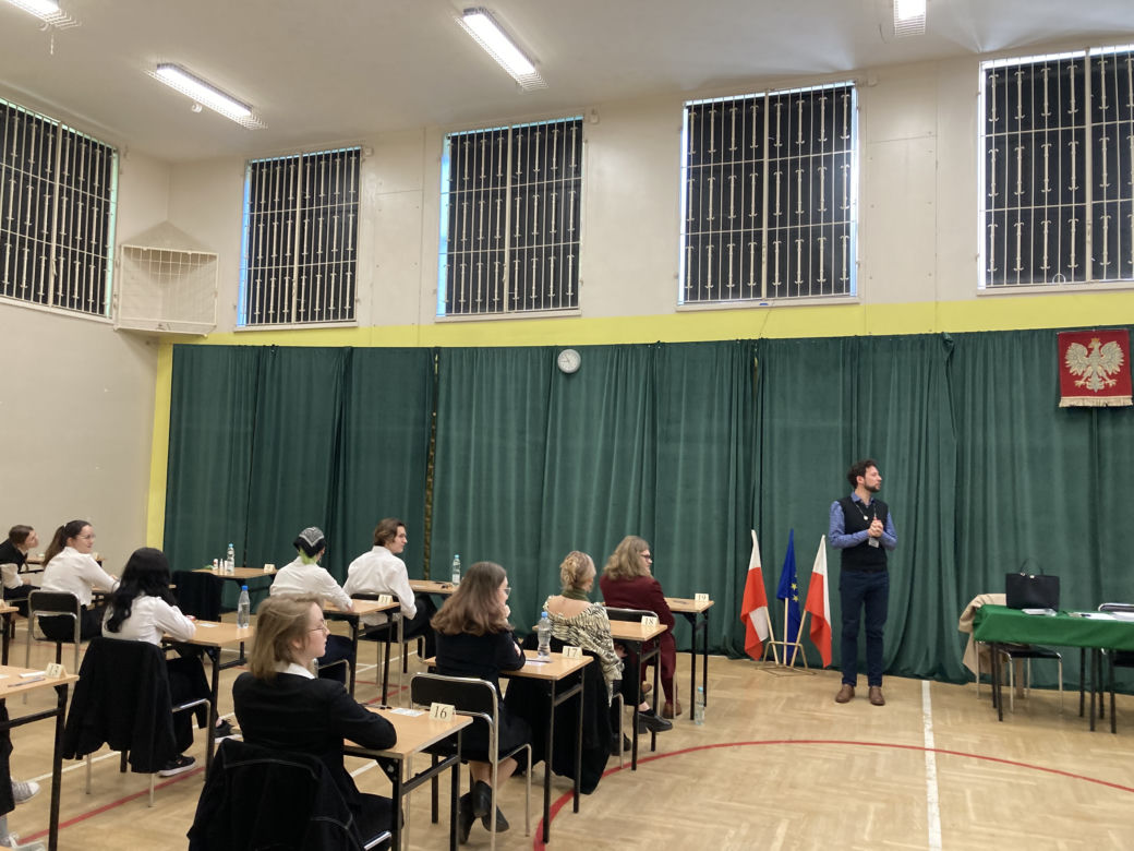 Matura z języka polskiego w XXVII Liceum Ogólnokształcące im. Tadeusza Czackiego