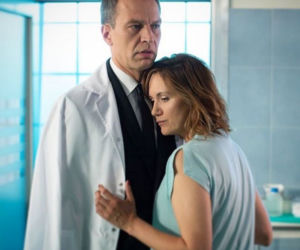 Na dobre i na złe. Andrzej Falkowicz (Michał Żebrowski) i Kasia Smuda (Ilona Ostrowska)