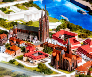 Makieta Wrocławia w Hydropolis