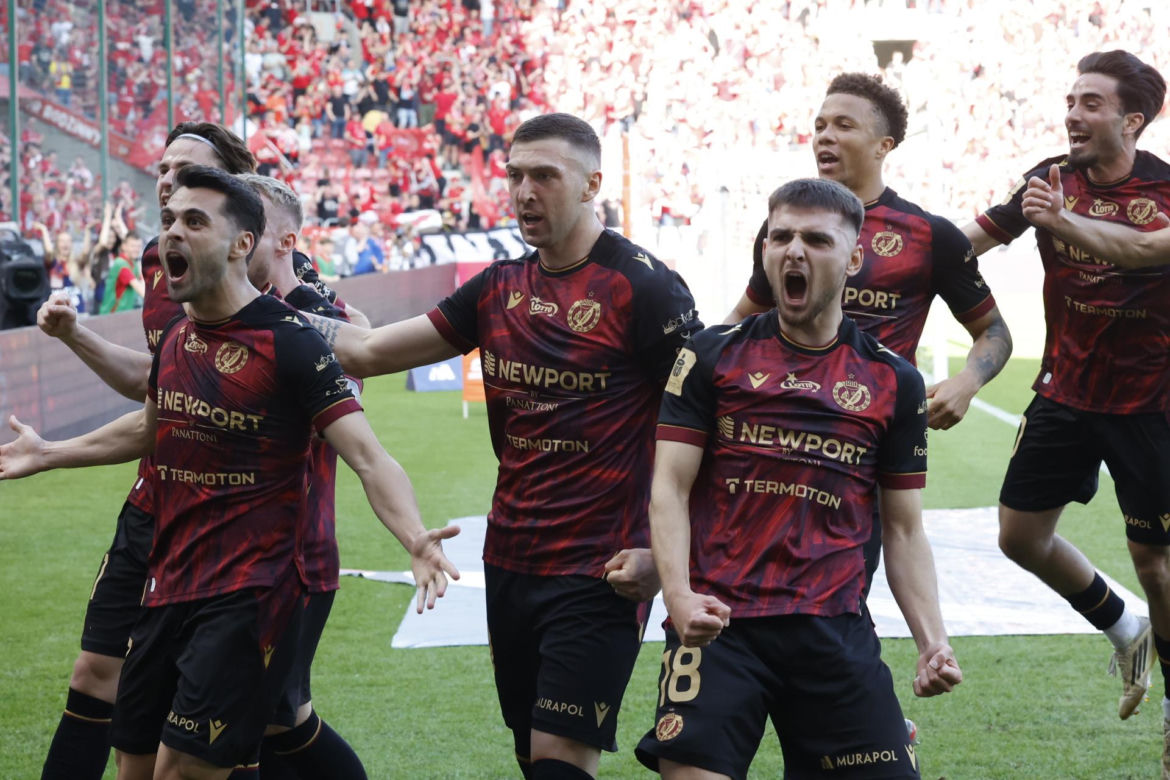 Widzew Łódź - Piast Gliwice: Zdjęcia kibiców i zawodników z meczu 34. kolejki PKO BP Ekstraklasy