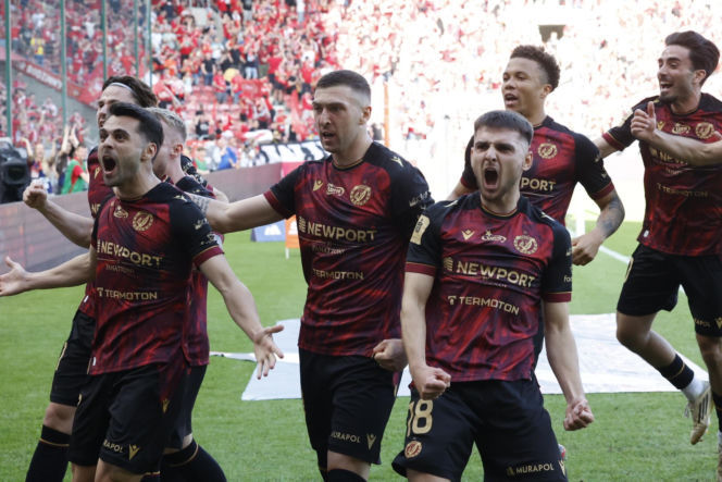 Widzew Łódź - Piast Gliwice: Zdjęcia kibiców i zawodników z meczu 34. kolejki PKO BP Ekstraklasy