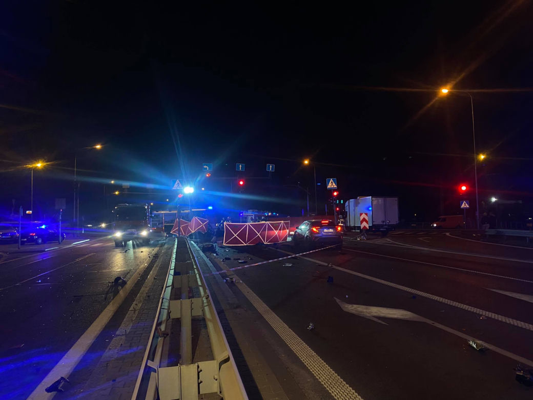 Śmiertelny wypadek w Rzgowie. Trzy osoby nie żyją