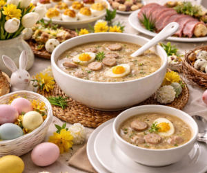 Mało osób dodaje ten składnik do wielkanocnego żurku. Smak jest nie do podrobienia 