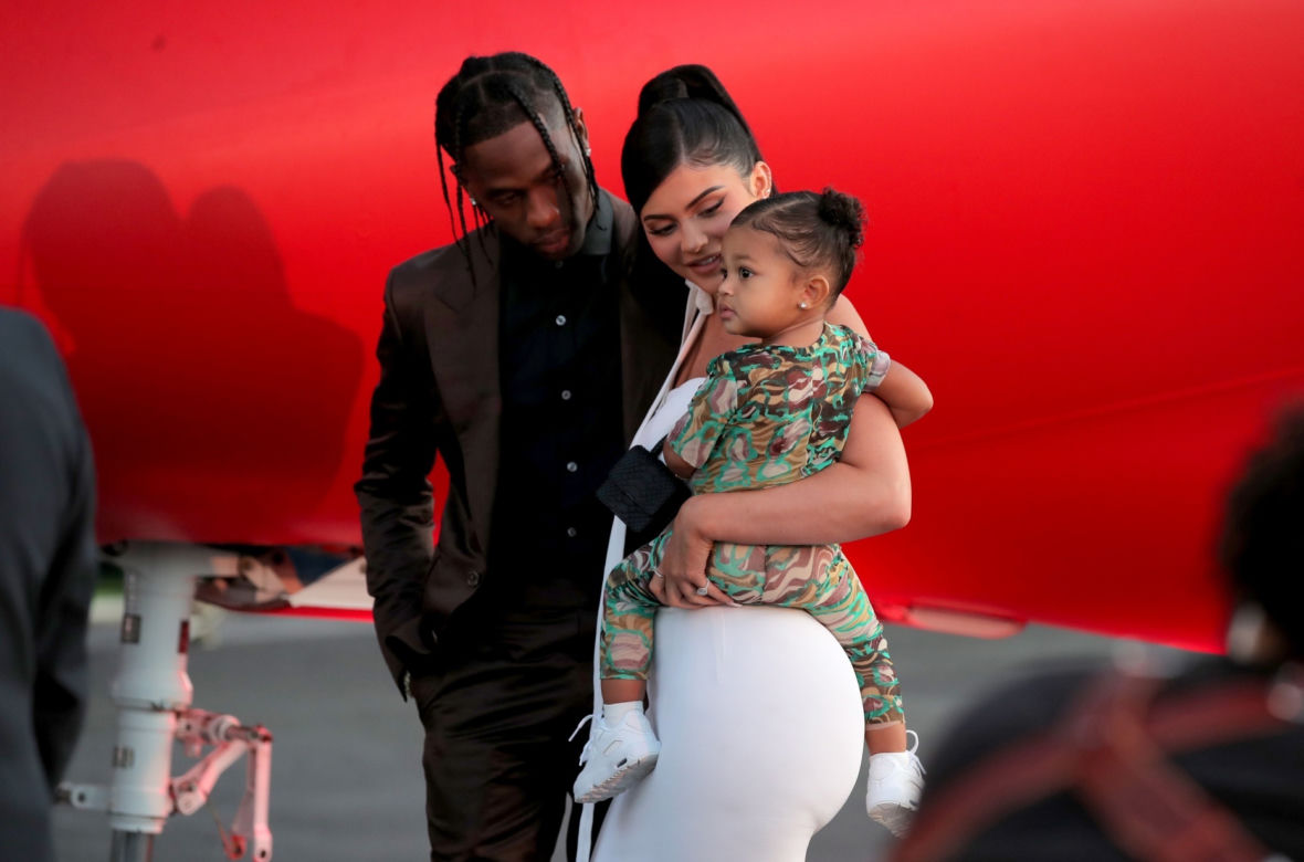 Kylie Jenner, Stormi Webster, Travis Scott