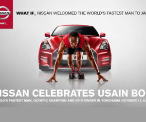 Usain Bolt i Nissan GT-R 