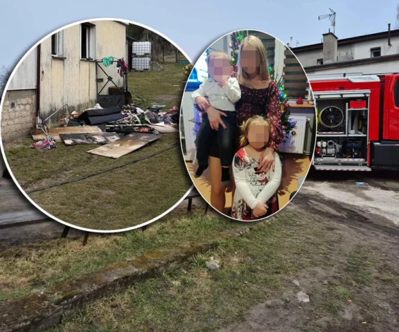 Matka wyskoczyła przez okno. Lenki i Leosia nie udało się ocalić