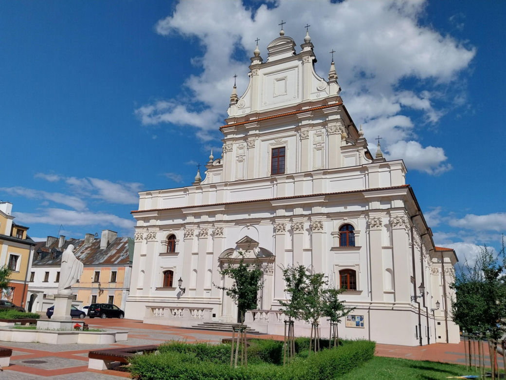 Kościół Zwiastowania NMP – barokowy kościół franciszkanów w Zamościu
