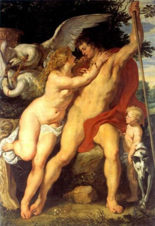 Venus i Adonis Rubensa
