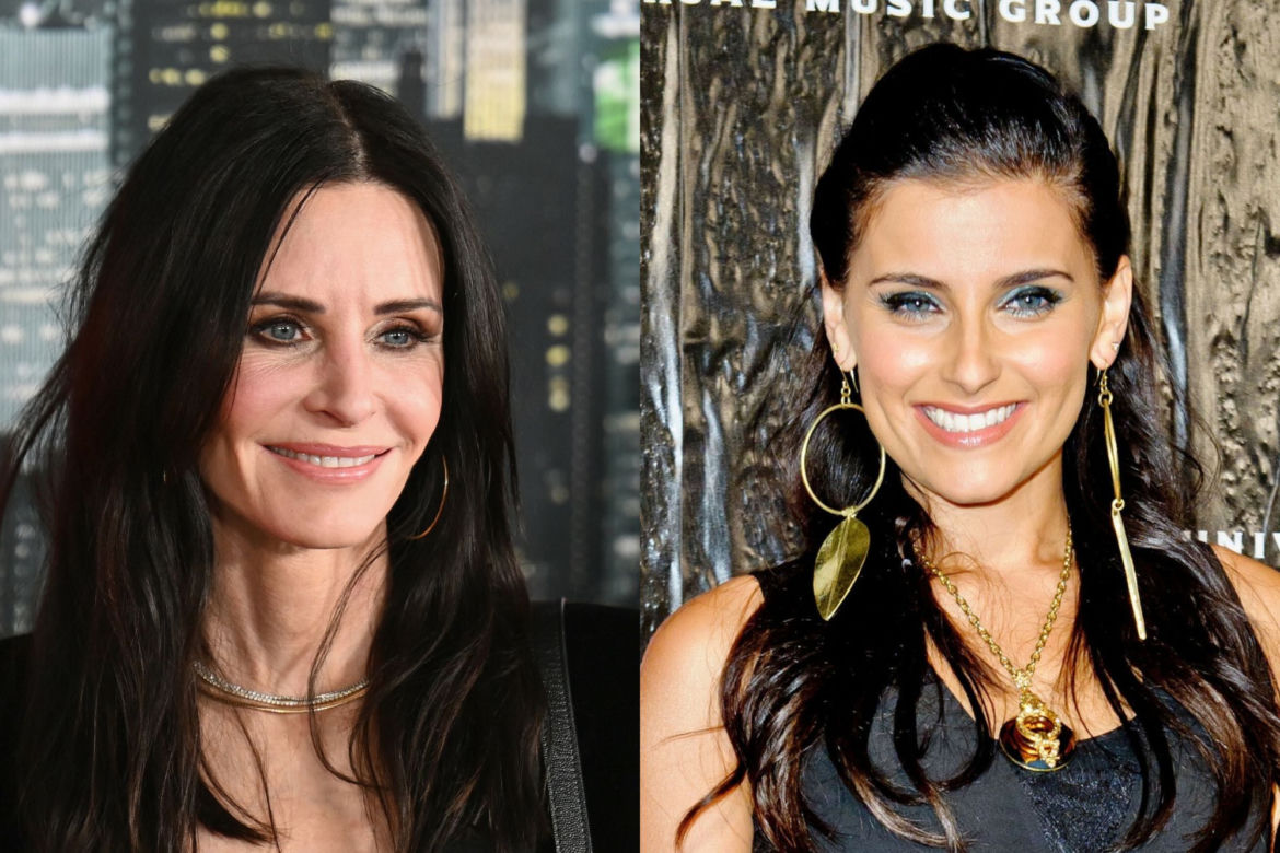 Courteney Cox i Nelly Furtado