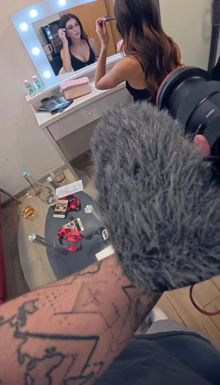 Roxie Węgiel grała w kosza na słynnej arenie