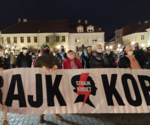 Protest w Koninie