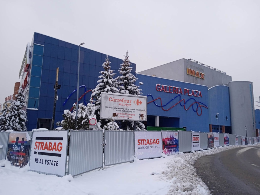 Krakowska Galeria Plaza przeznaczona do wyburzenia