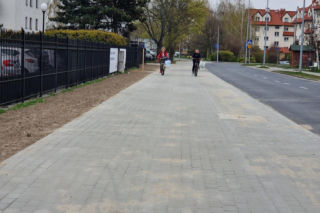 Ścieżka rowerowa od Ronda Antoniny