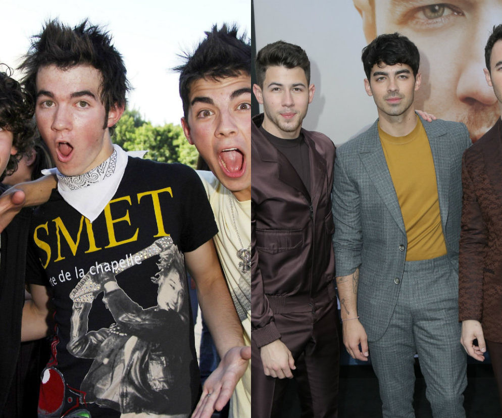 Jonas Brothers kiedyś i dziś