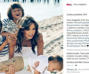 Anna Przybylska w sesji zdjęciowej dla Vivy