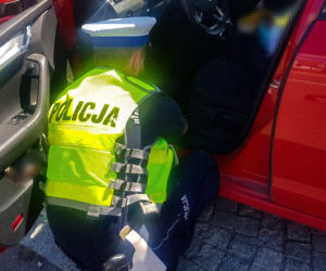 Wiśniami chciał opłacić mandat, wpadł z narkotykami