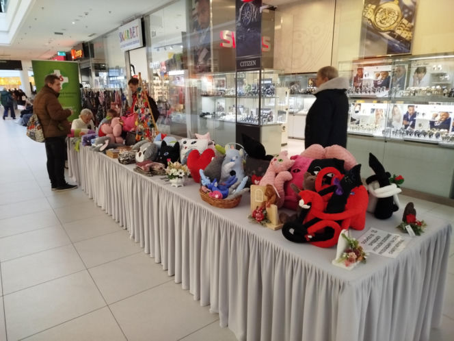 Zbiórka pod hasłem "Walentynki z Sercem" odbyła się 14 lutego w Galerii Siedlce