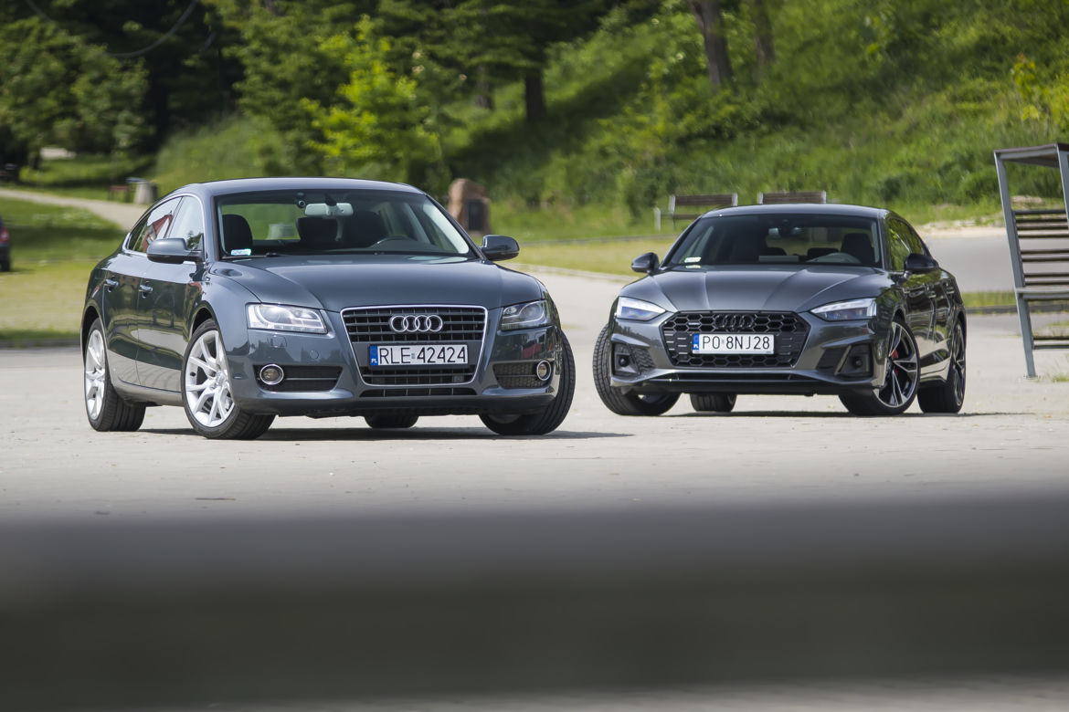 2020 Audi A5 Sportback 40 TDI quattro S tronic & 2010 Audi A5 Sportback 2.0 TDI 6MT