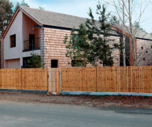 Dom pachnący modrzewiem