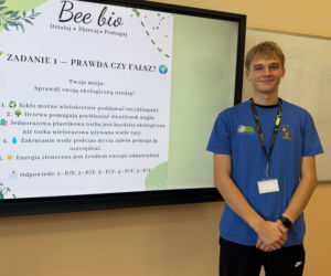 Ekologia może być prosta! Uczniowie ze Szczecinka ruszyli z projektem Bee Bio.