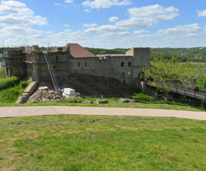 Odbudowa zamku w Dobczycach