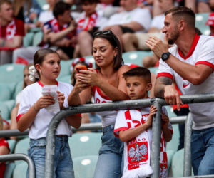 Polska - Ukraina. Tłumy kibiców na trybunach. Znajdź się na zdjęciu!