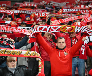 Widzew Łódź - Lech Poznań: Zdjęcia kibiców i zawodników z meczu 24. kolejki PKO BP Ekstraklasy