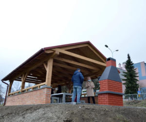 Nowa altana na Kmieciach 