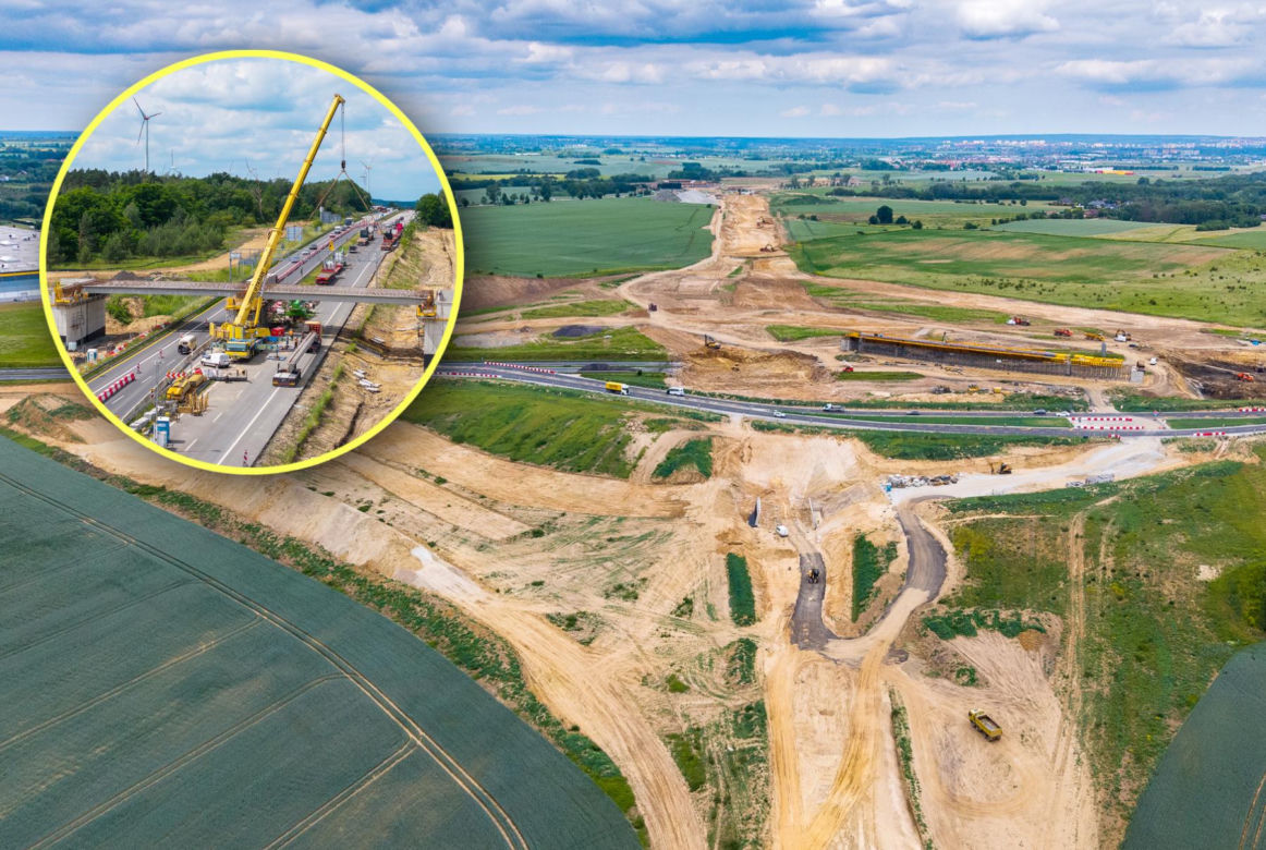 Inwestycje drogowe na autostradzie A6 i DK13