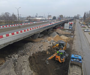 Przebudowa Estakady Pomorskiej - marzec 2021